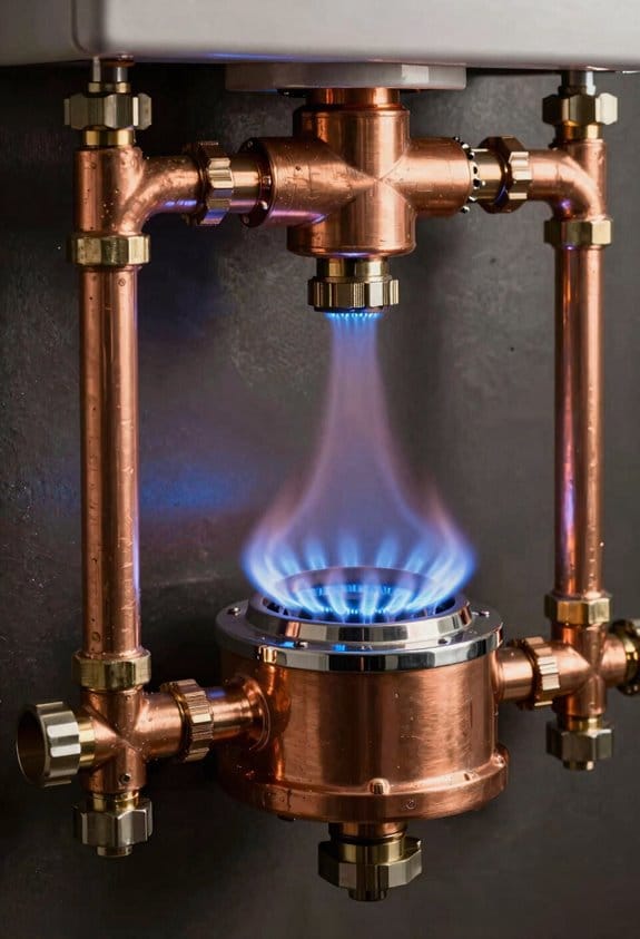 high capacity modulating tankless heating