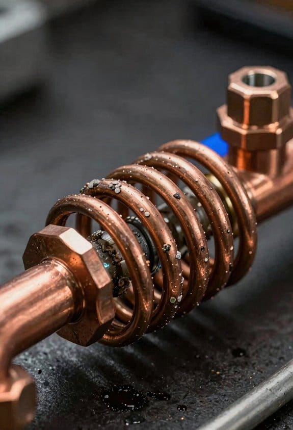 iron bacteria causing rusty water