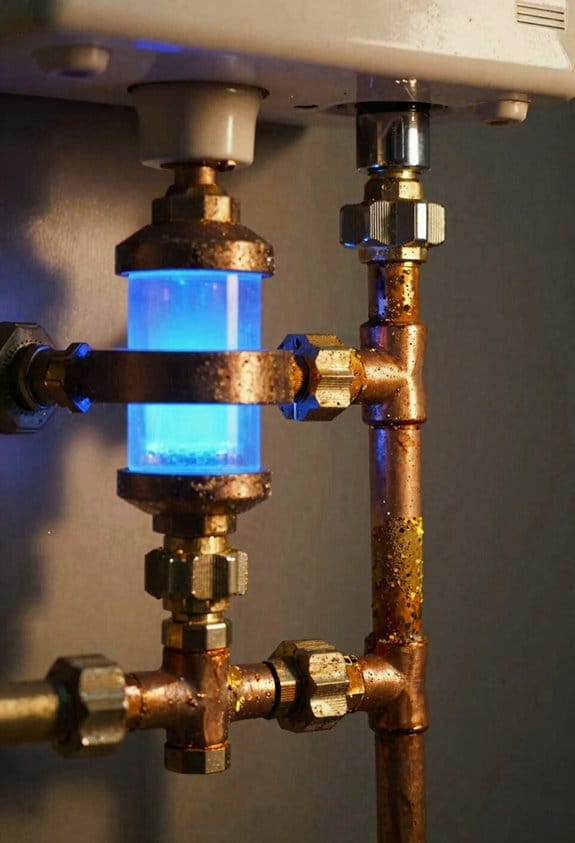 magnesium anode causes sulfides