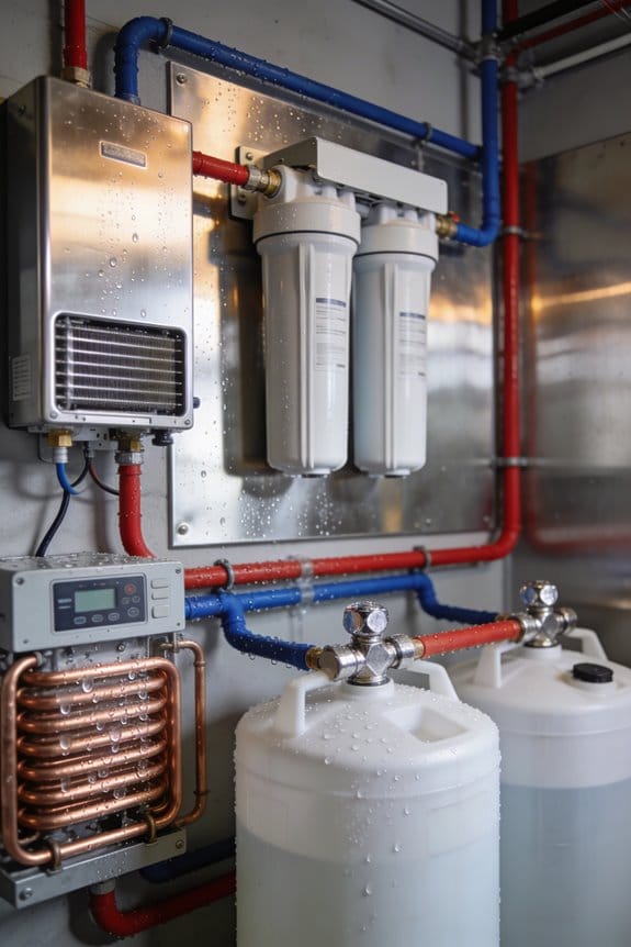 on demand continuous hot water