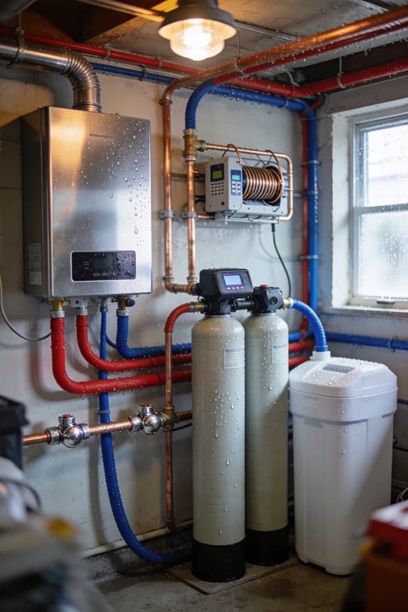 scale preventing mineral crystallization system