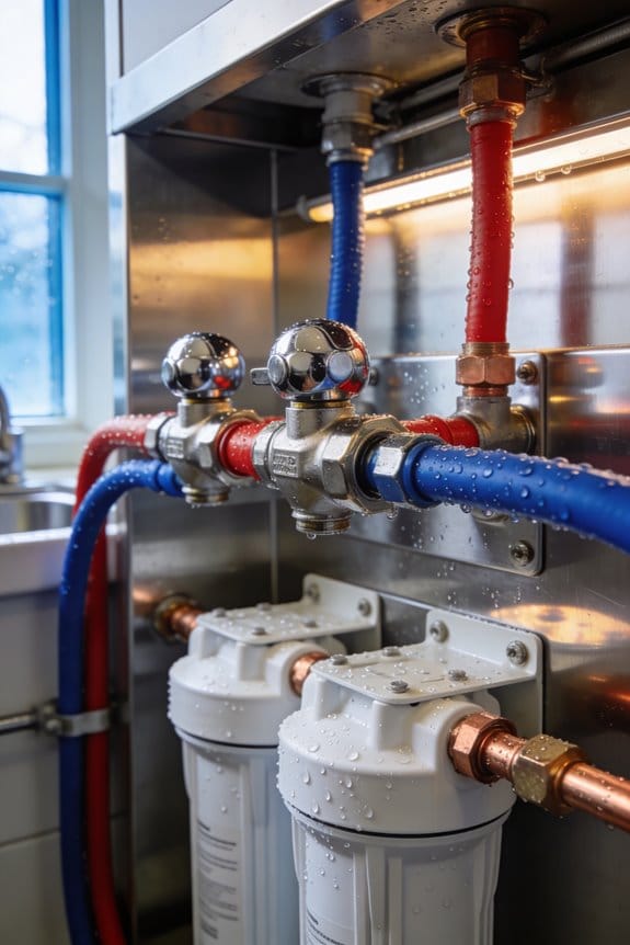 under sink filter installation costs